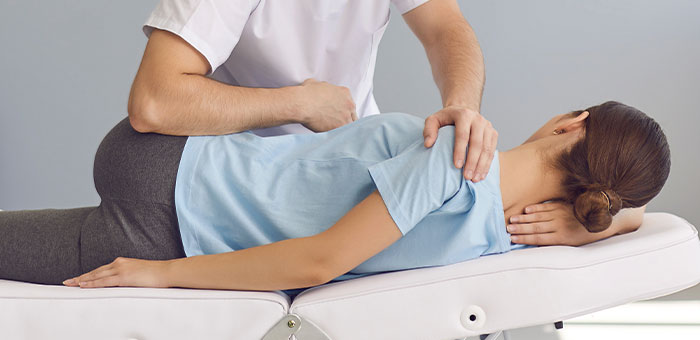 patient receiving chiropractic in Campbell