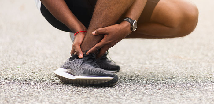 patient needing achilles tendinopathy treatment in Campbell