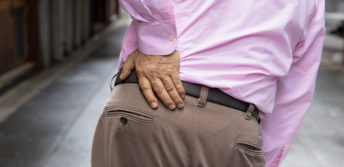 patient needing bone spur treatment in Campbell