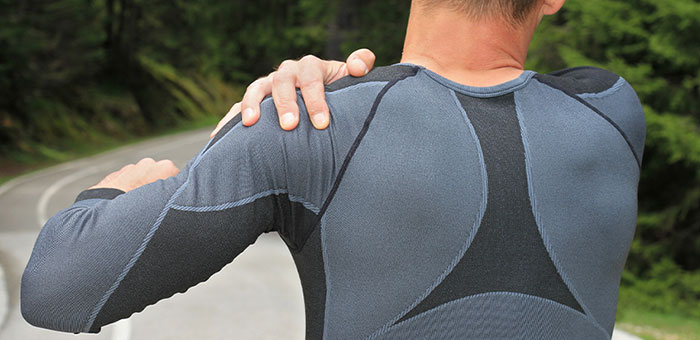patient needing frozen shoulder treatment in Campbell