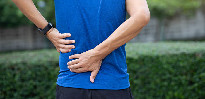 patient needing pinched nerve treatment in Campbell
