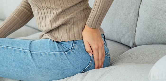 patient needing tailbone pain treatment in Campbell
